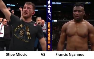 Miocic vs ngannou 2